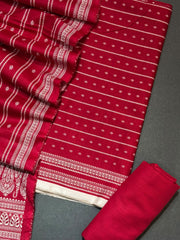 Bin Saeed Printed Khaddar Unstitched 3 Piece Suit - D-10
