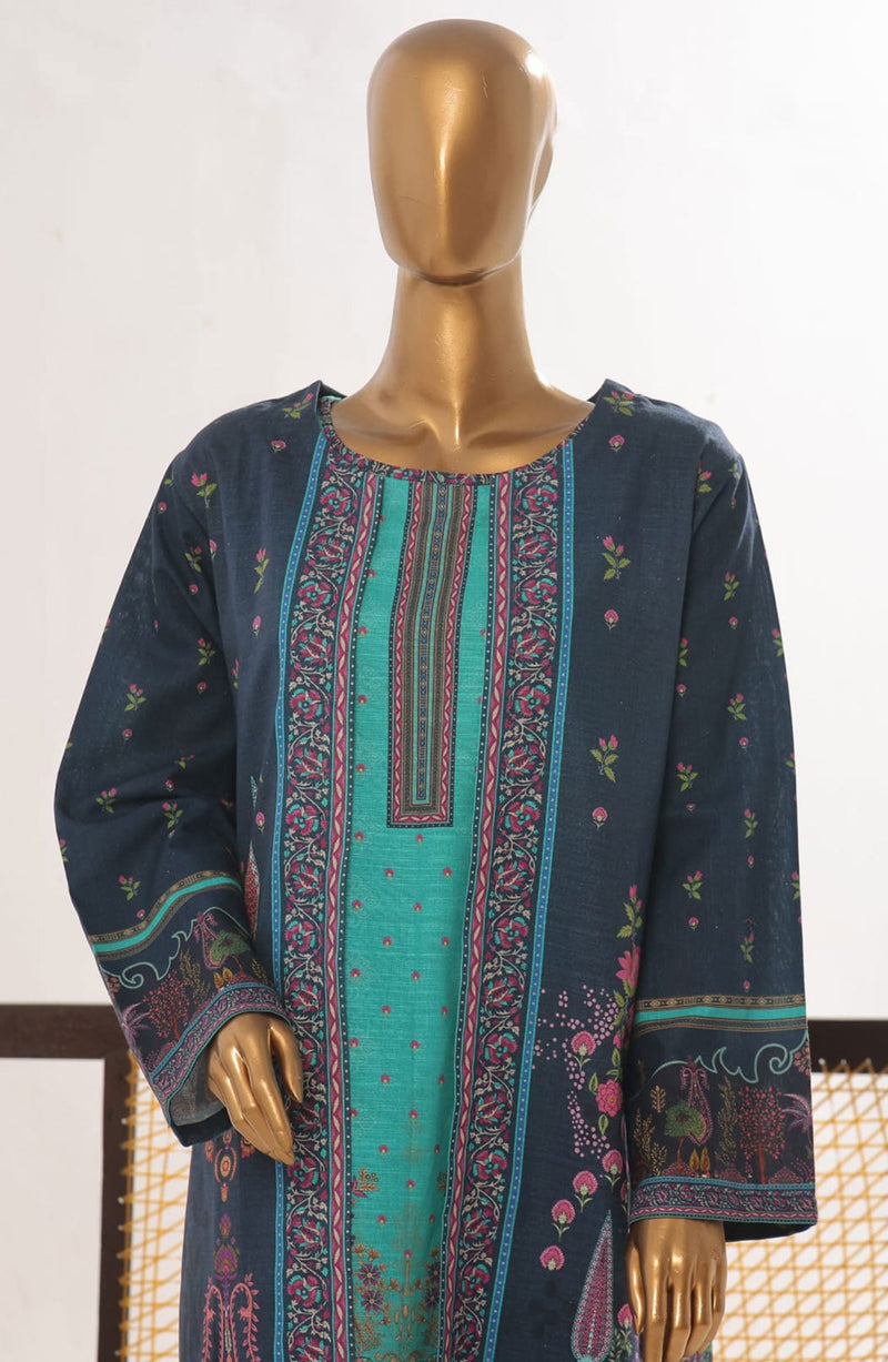 Bin Saeed Khaddar Printed Fusion Collection VOl 02 - Design 03