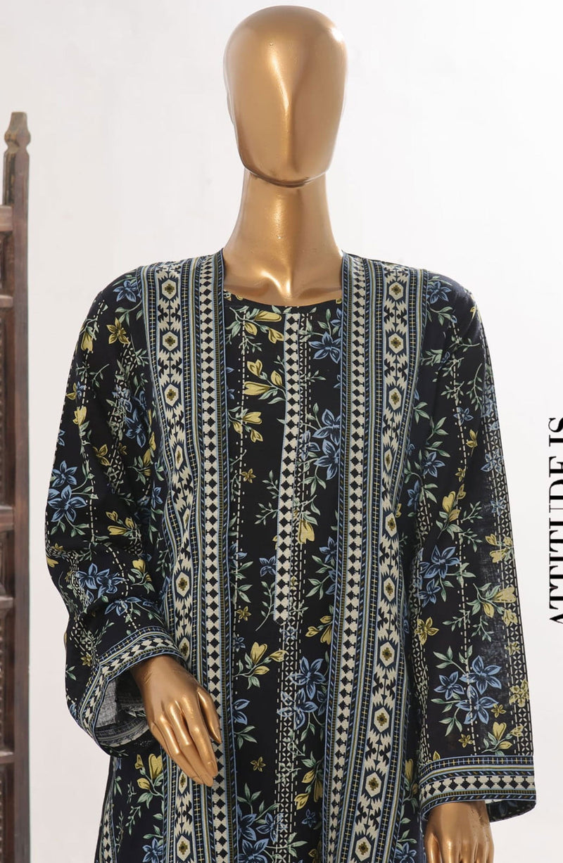 Bin Saeed Khaddar Printed Fusion Collection VOl 02 - Design 05