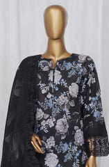 Sadabahar Laser Cutwork Chikankari Embroidered Dupatta Vol 02 - Design 04