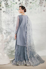 Grey Dress 3 piece - RTW1019 alizeh