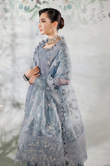 Grey Dress 3 piece - RTW1019 alizeh