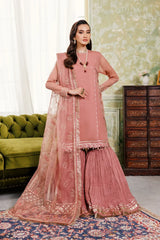 Pink Dress 3 piece - RTW1018 alizeh