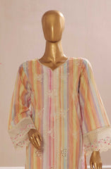 Bin Saeed Embroidered Lawn Stitched 3 Piece Suit - SM 778 - BS25EElV3 - multi - Summer Collection